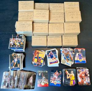 lot 113 image: Assortment of Upper Deck Basketball Cards Between 1991-2000