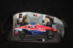 lot 1690 image: Danica Patrick Indy Car Targent Pioneer Collectible 118 Scale (in original box) with Display