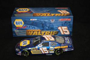 lot 1702 image: Action Collectibles #15 Michael Waltrip NAPA 2004 Monte Carlo Diecast Metal Collectible 124 Scale (in original box)