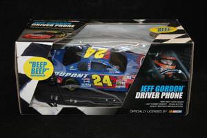 lot 1714 image: Jeff Gordon #24 DuPont NASCAR Driver Phone (in original box)