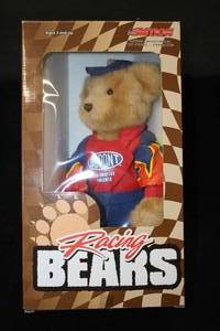 lot 1720 image: Action Collectibles Racing Bears - DuPont Collectible Teddy Bear (in original packaging)