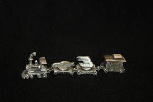 lot 1726 image: #3 Dale Earnhardt Pewter Train Set 4-pack