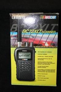lot 1740 image: Uniden NASCAR 100-channel Scanner 100-channel BC72XLT