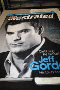 lot 1743 image: #24 Jeff Gordon NASCAR Sports Illustrated Collectible Fleece Blanket