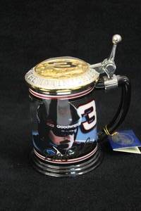 lot 1749 image: The Franklin Mint The Intimidator #3 Dale Earnhardt The Intimidator Series Collector Tankard with Certificate of Authenticity