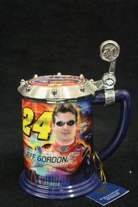 lot 1760 image: The Franklin Mint Jeff Gordon #24 Collector Tankard with Certificate of Authenticity