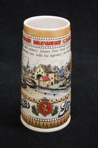 lot 1777 image: Ceramarte (Brazil) The Stroh Brewery Collectors Beer Tankard 7-12