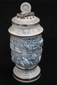lot 1815 image: 1989 Avon Racing Car Collectors Beer Stein 9-14