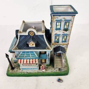 Vintage Partylite Olde World Village Tealight House #6 Toy Shoppe