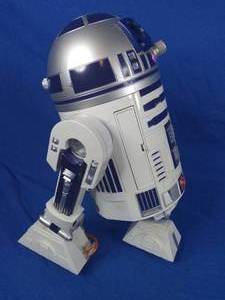 lot 175 image: 2002 R2-D2 Star Wars Disney Hasbro Toy Voice Activated Action Figure 17 Tall
