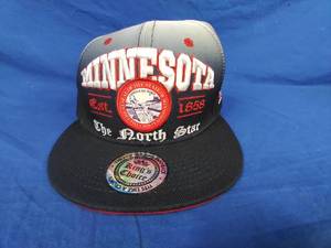 lot 180 image: Malaki Kings Choice Minnesota The North Star Adjustable Baseball Cap