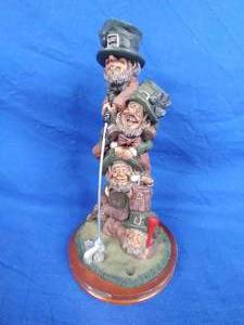 lot 186 image: DECLANS FINNIANS The Winning Shot Guardians of the Blarney Stone 10.5 Figurine