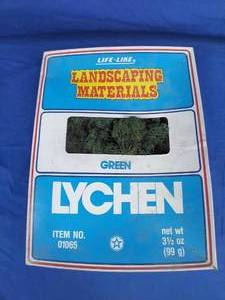 lot 195 image: Vintage Lychen Life-Like Green Landscaping Material