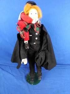 lot 204 image: Vintage DEPT 56 Heritage Village Collection Dickens Christmas Carol Doll Bob Cratchit & Tiny Tim 24