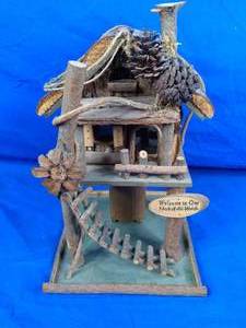lot 223 image: Outdoor Living Yard Art Garden Lawn Decorative Decor Wildlife Nesting Bird House