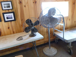 2 Vintage Fans