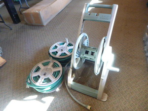 Hose Reel with Extra Reels with Hose