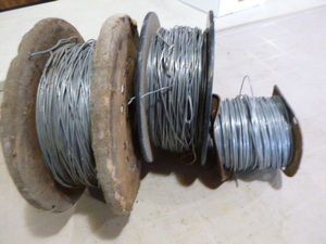3 Spools of  Electric Fencing Wire