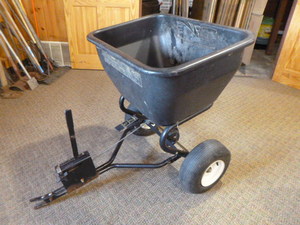 Brinly Tow-Behind Lawn Spreader