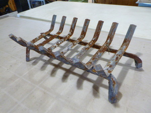 Iron Fireplace Log Grate