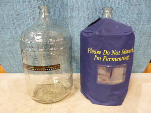 5 Carboy Glass Jugs