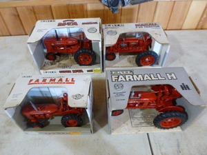 4 Ertl Die-Cast Farm Equipment