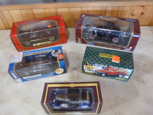 5 Die-Cast Cars