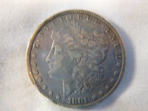 1881 Morgan Silver Dollar
