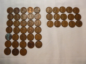 48 Wheat Back Pennies