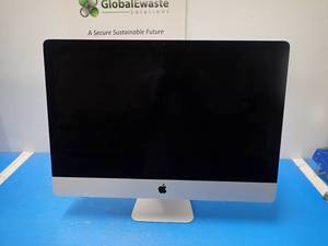 lot 14 image: Apple&nbspiMac15,1 A1419 &nbspINTEL CORE I5-4690 3.5 Ghz  8GB DDR3 SDRAM  1TB HDD  121GB HDD  Includes IOS and power cable 