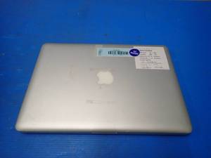 lot 22 image: Apple&nbspMacBookPro9,2 A1278 &nbspINTEL CORE I5-3210M 2.5 Ghz  4GB DDR3 SDRAM  500GB HD  13.3 screen with 1280 x 800 Resolution  Includes IOS and Charging cable &nbspscratch, heavy wear, couple very tiny chips in screen