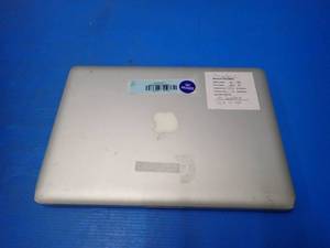 lot 28 image: Apple&nbspMacBookPro9,2 A1278 &nbspINTEL CORE I5-3210M 1.2 Ghz  4GB DDR3 SDRAM  500GB HD  13.3 screen with 1280 x 800 Resolution  Includes IOS and Charger &nbspcorners bent