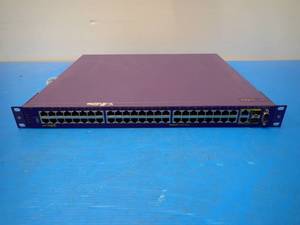 lot 52 image: Extreme&nbspSummit X250e-48p 15107 Managed PoE Switch  Includes CAB-AC power cable 