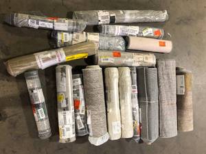 Lot of  Assorted Rugs Various Models and Conditions   Customer Returns See Pictures