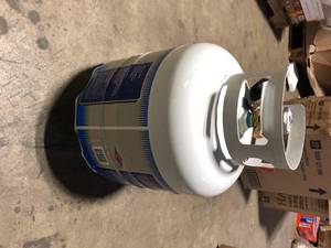 Flame King 20 lbs. Empty Propane Cylinder with Overflow Protection Device  Customer Returns See Pictures
