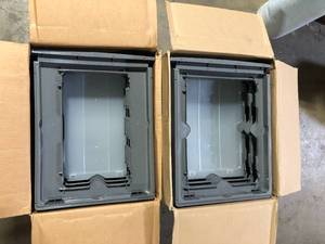 Lot of 2 Deep Box Chest Drawer, Gray, 3 Pack by IRIS  Customer Returns See Pictures