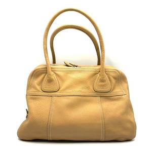 Prada Light Brown Leather Tote Bag - Authentic $1,000 Retail