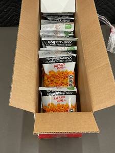 lot 11 image: ID 3 - SMART-SNX Crispy Protein Bites Buffalo Wing & Blue Cheese (12 Packs)