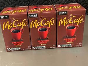 lot 354 image: McCafe Premium Roast Medium Coffee K-Cup Pods - 30 Count