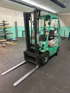 lot 38 image: Mitsubishi FG18 Forklift Truck, LP ...