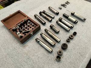 lot 24 image: Lot of TF8 Collets and Collet Chuck...
