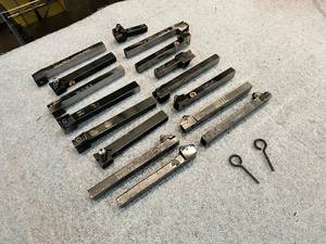 lot 49 image: (16) Assorted Size Modified Turning...