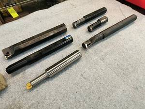 lot 53 image: (6) Assorted Boring Bars to Include...