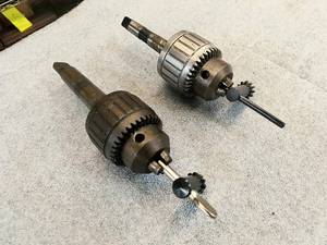 lot 61 image: (2) Jacobs Chucks with Morse Tapers...