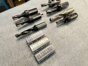 lot 76 image: (7) Indexable Insert Drills from Su...