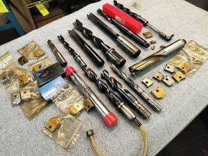 lot 77 image: (12) Insert Type Spade Drills with ...