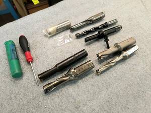 lot 79 image: (8) Assorted Indexable Insert Drill...
