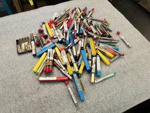 lot 80 image: Large Lot of Assorted Small End Mil...