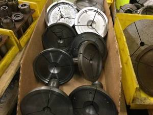 lot 193 image: (9)5C Collet Step Chucks...