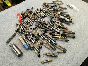 lot 158 image: Lot of Assorted End Mills...